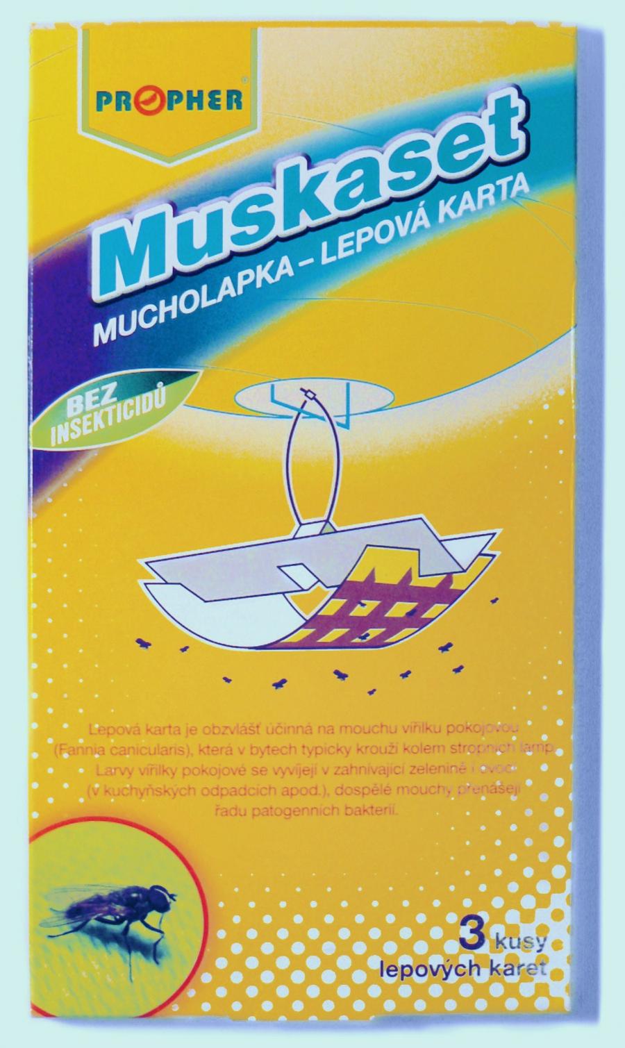 MUSKASET lepová karta