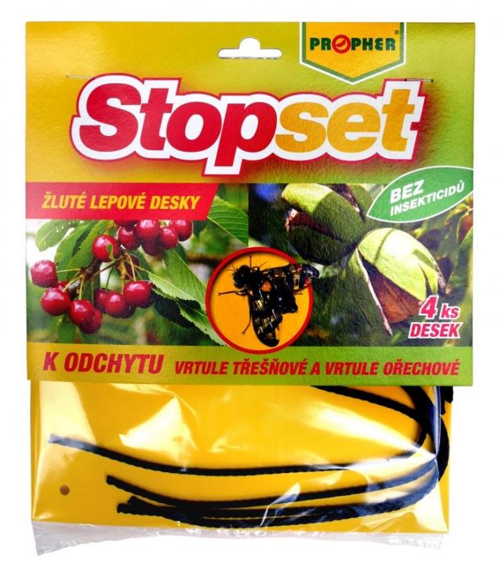 STOPSET NA VRTULI TŘEŠŇOVOU A VRTULI OŘECHOVOU